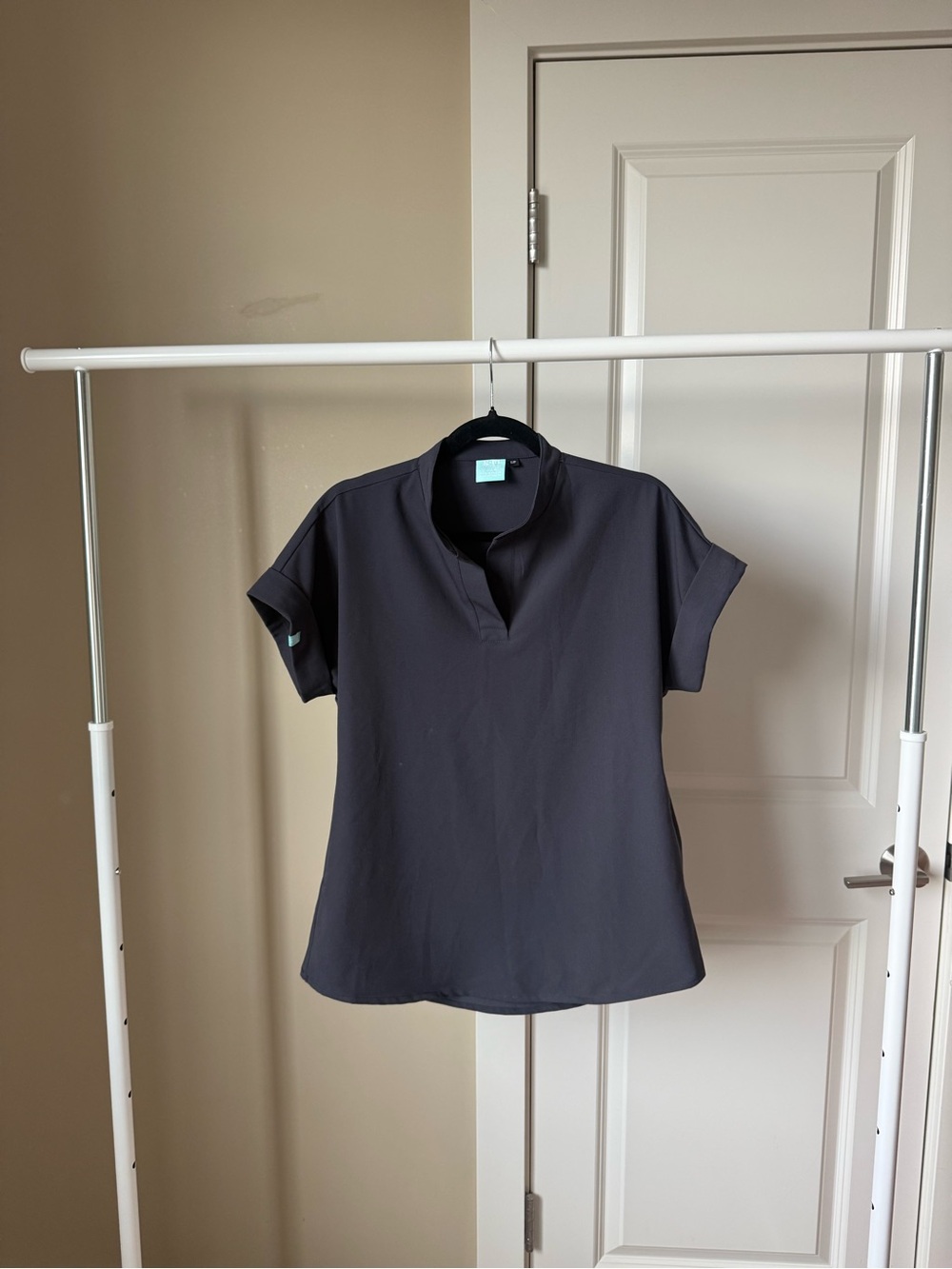 Charcoal Scrub Top